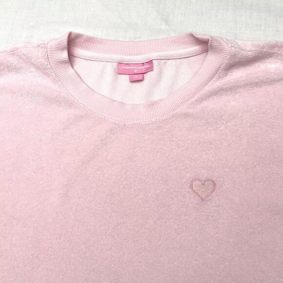 Stoney Clover for Target Terry Cloth Crop Sweatshirt Women’s Size Small - Picture 5 of 6